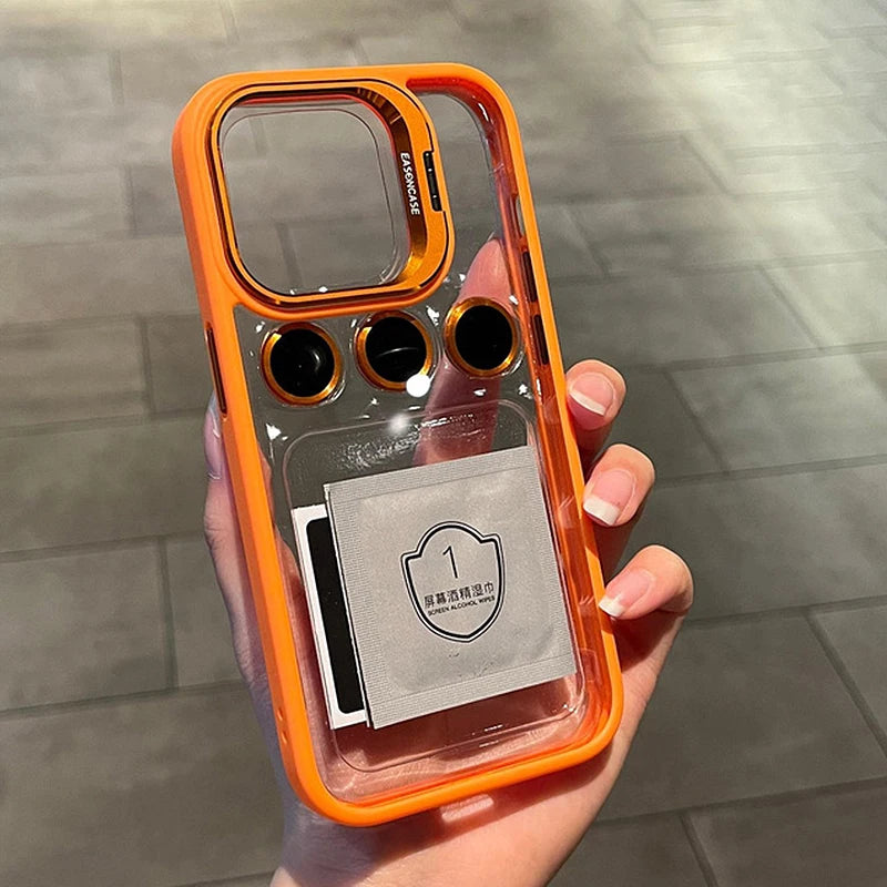 "LensGuard CrystalCase – Stilvoller Schutz für dein iPhone"