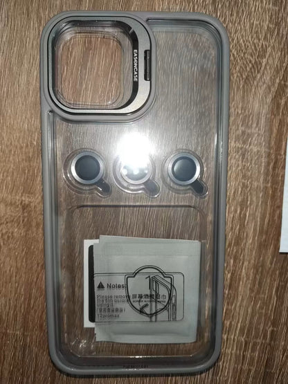 "LensGuard CrystalCase – Stilvoller Schutz für dein iPhone"