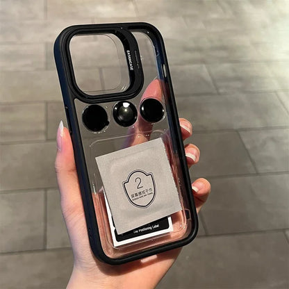 "LensGuard CrystalCase – Stilvoller Schutz für dein iPhone"