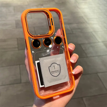 "LensGuard CrystalCase – Stilvoller Schutz für dein iPhone"